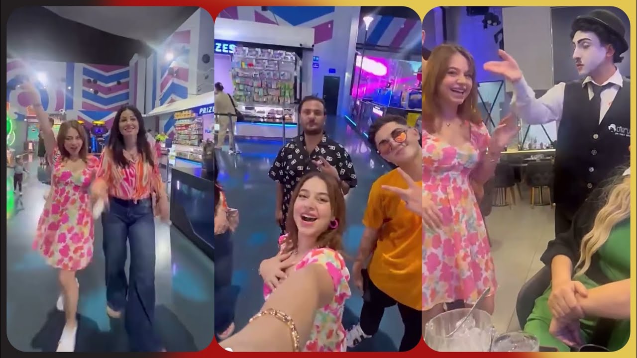 سنابات بيسان اسماعيل - في المطعم مع المهرج الرجل الصامت😳😱🔥|#بيسان_اسماعيل
