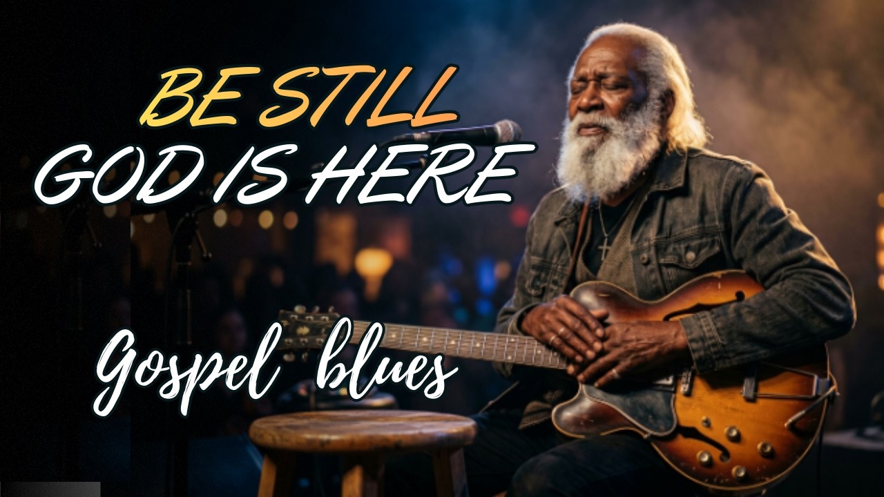 Night Prayer Blues — Be Still, God Is Here  Peaceful Gospel Blues for Sleep & Healing 1 Hour Session