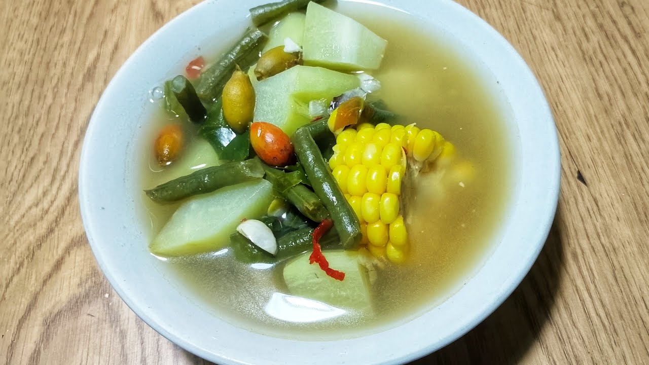 SAYUR ASEM BUMBU TERASI  SEGER BIKIN NAGIH