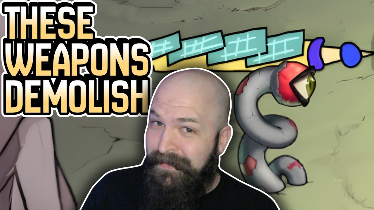 These Weapons are BUSTED in this NEW Town Building Autobattler (SkyShard)