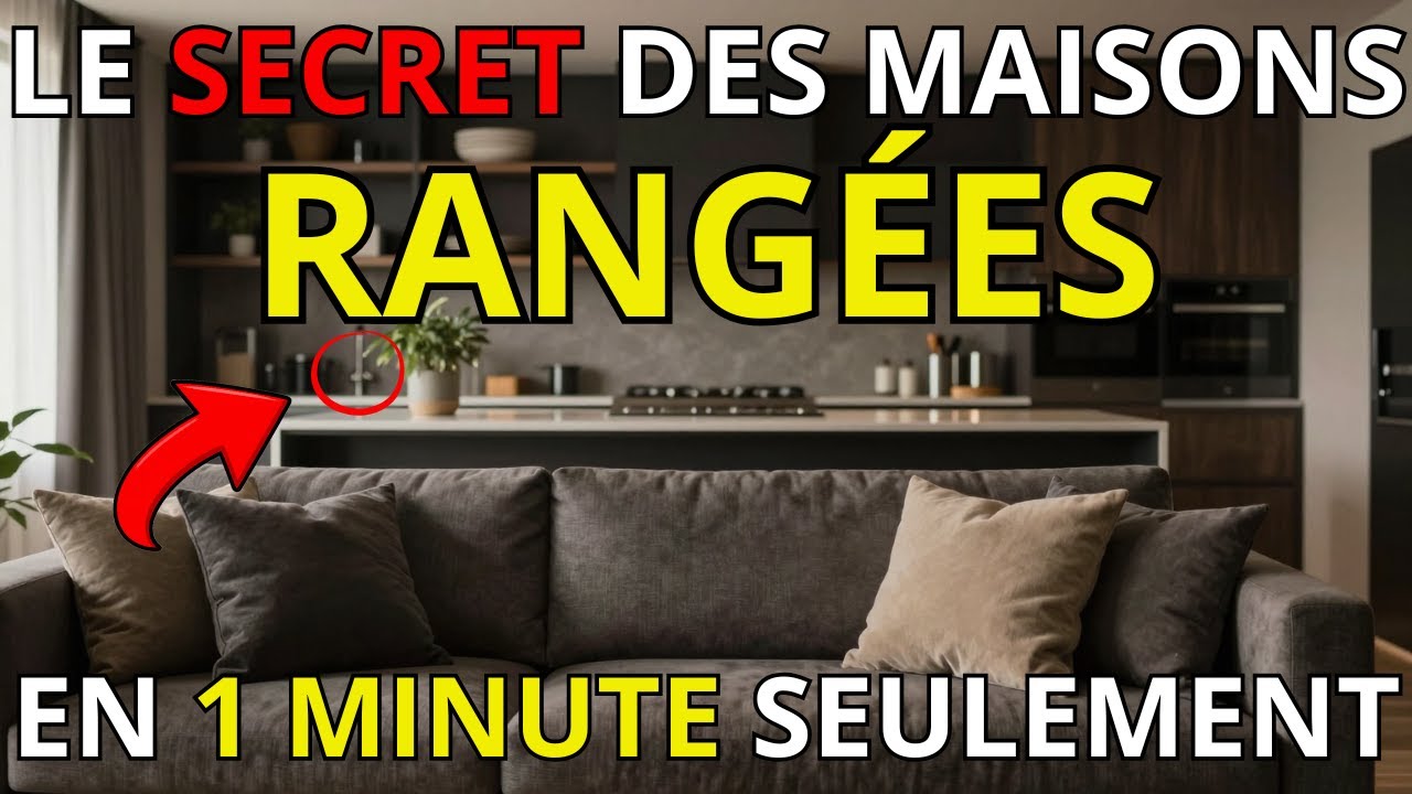 Je ne fais plus le ménage : 25 habitudes d’1 minute qui changent tout