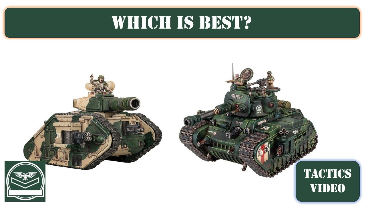 Rogal Dorn vs Leman Russ, which is better? Let's discuss! Astra Militarum tactics | Warhammer 40k