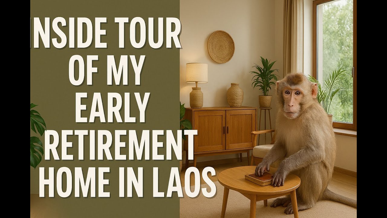 Inside tour of my house in Laos Early Retirement