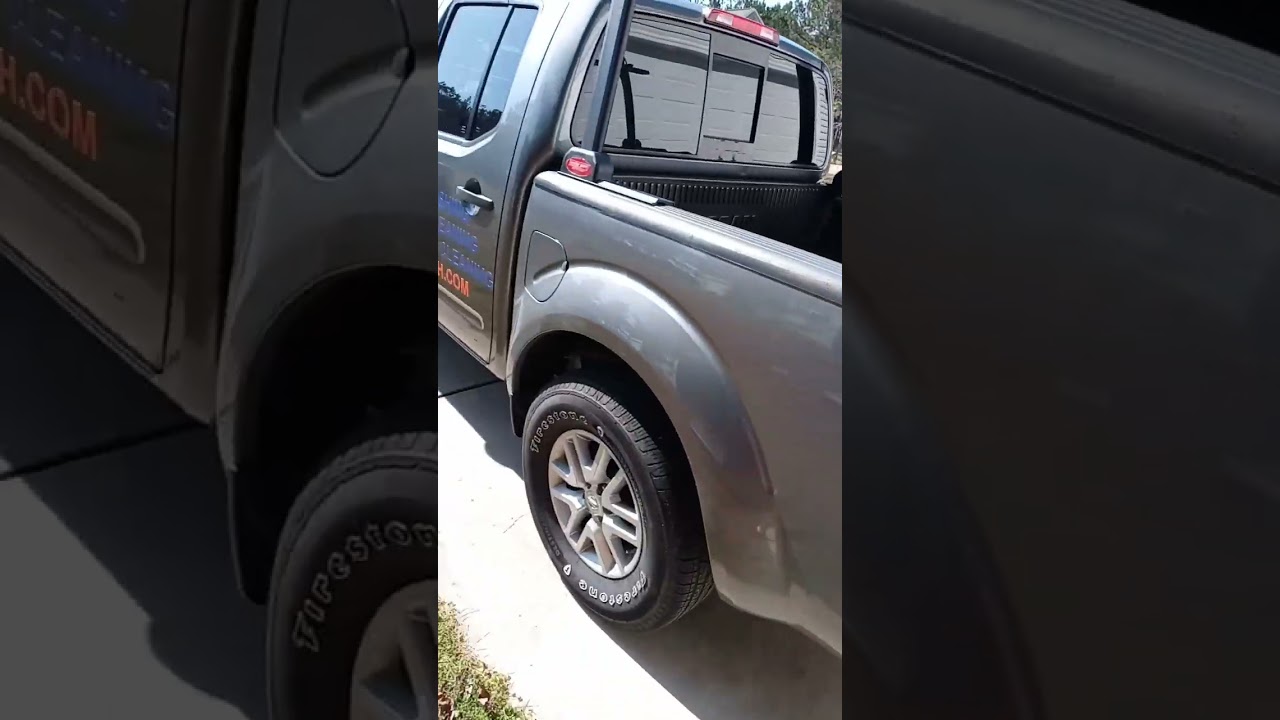 Truck Lettering - Pressure Washing - Small Business