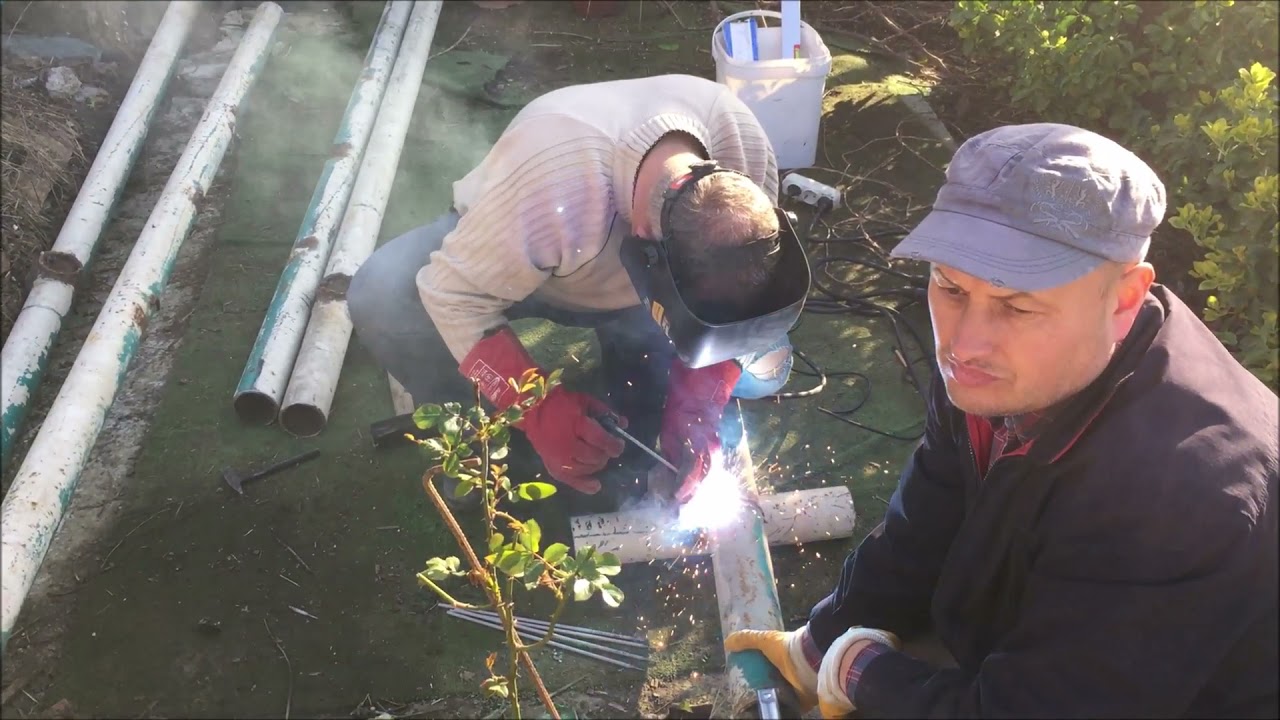welding  as kaynak 205 süper   çardak yapımı  Bölüm 1
