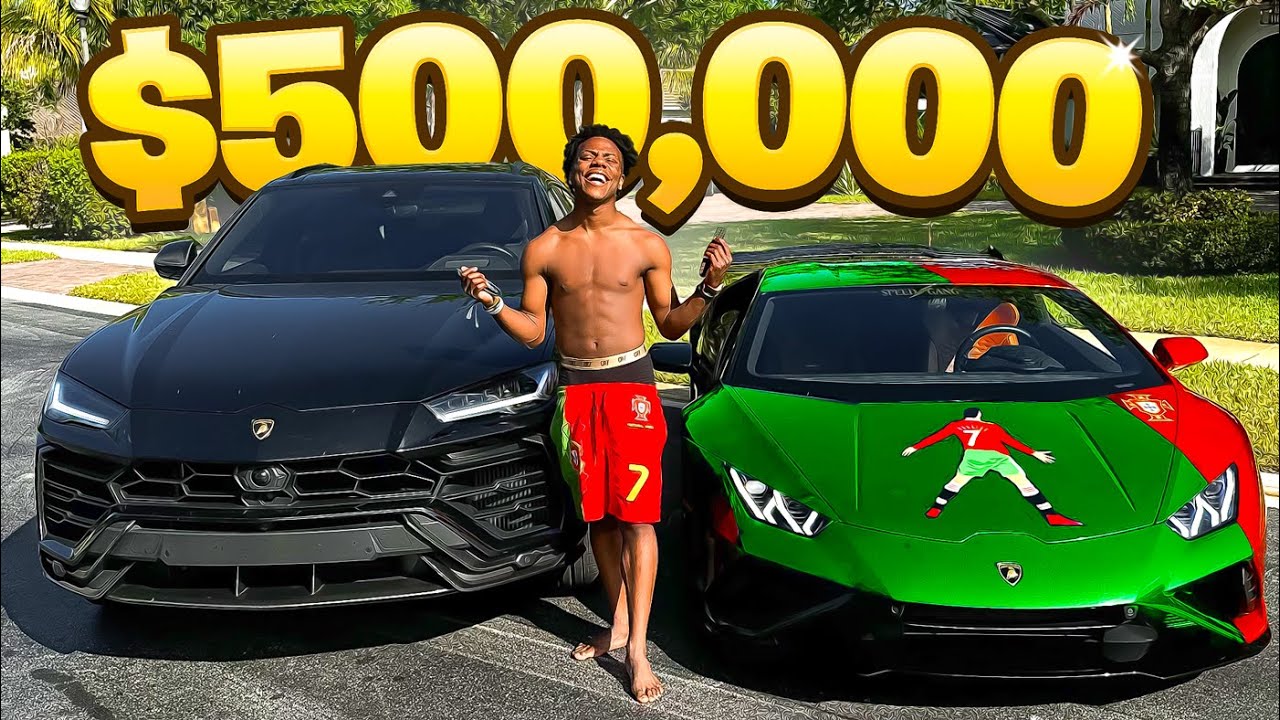 Внутри НОВОЙ коллекции автомобилей iShowSpeed ​​стоимостью 500 000 долларов!
