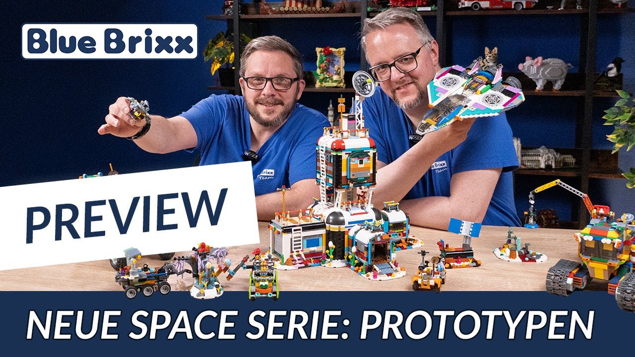 EXKLUSIV: Erste Einblicke in die neue SPACE SERIE von BlueBrixx!