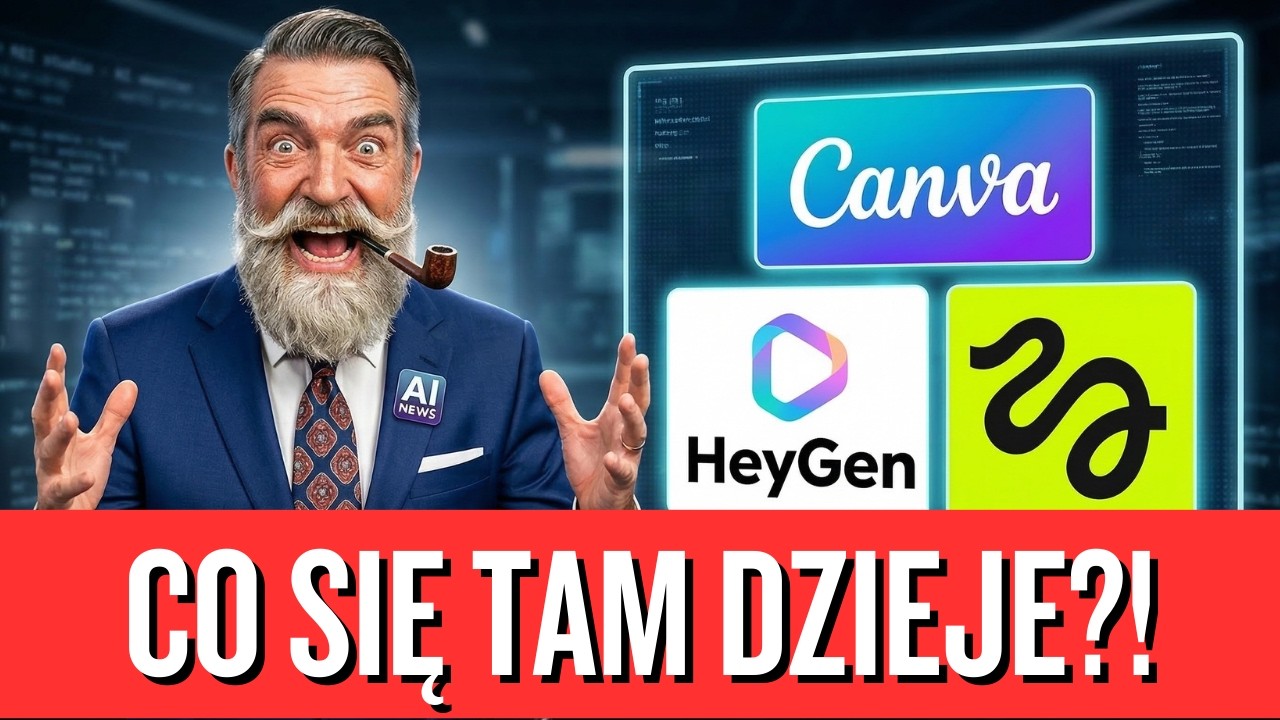 Cyfrowi aktorzy, edytowalne warstwy i 100 stylów video – o co chodzi? | Prasówka AI