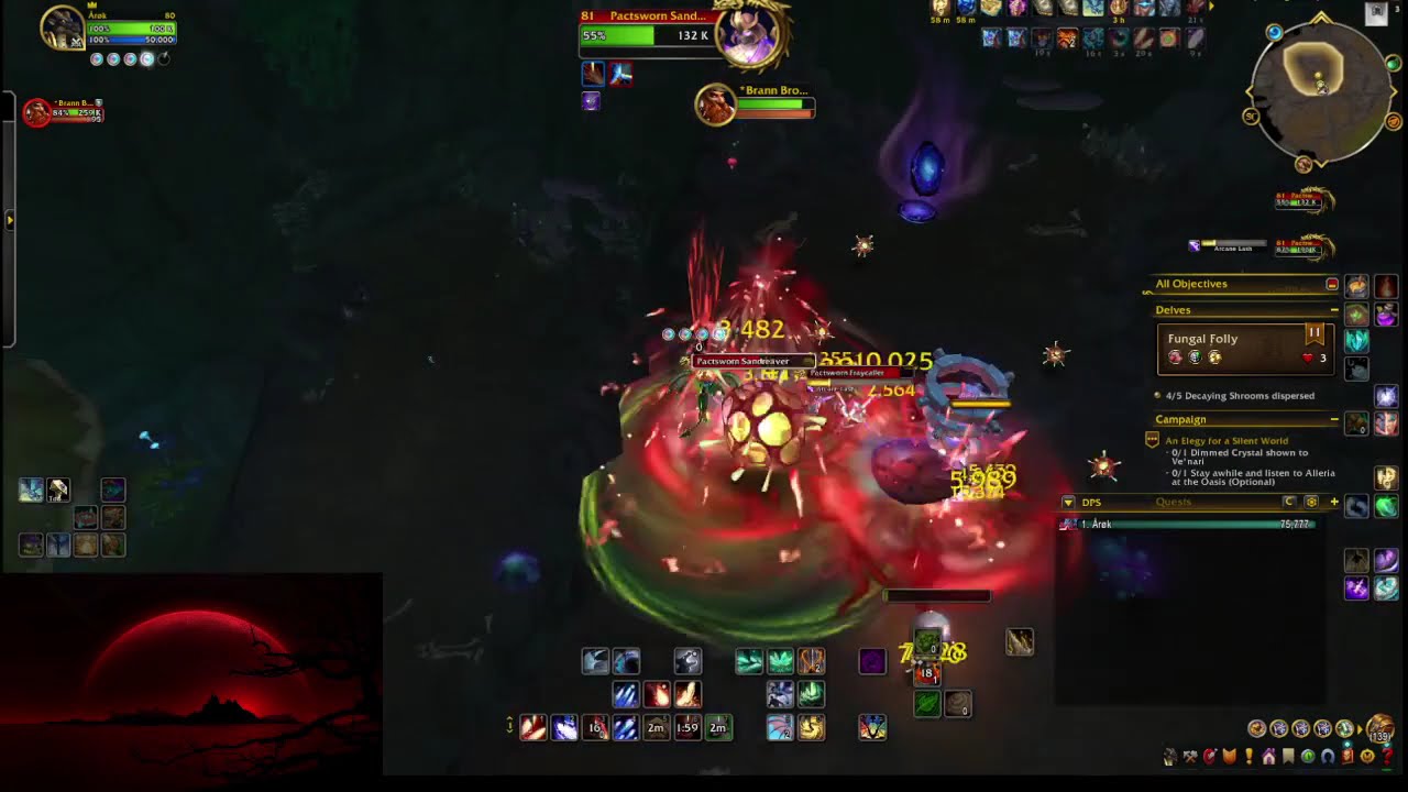 Fungal Folly | Delve | Bountiful 11 | Flameshaper Devastation Evoker Alt | Midnight Pre-patch