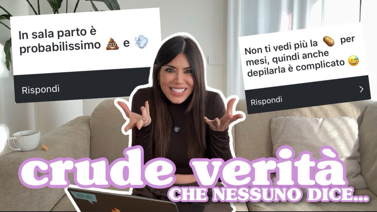 CRUDE VERITÀ CHE NESSUNO DICE… SULLA GRAVIDANZA!🤰🏻👶🏼🍼💩