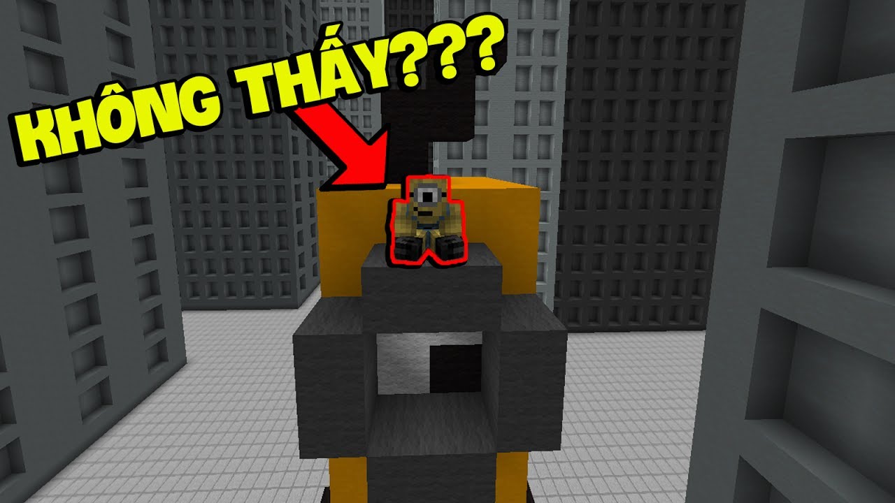 NHỮNG CHÚ MINIONS CHẠY TRỐN (Minecraft Trốn Tìm)