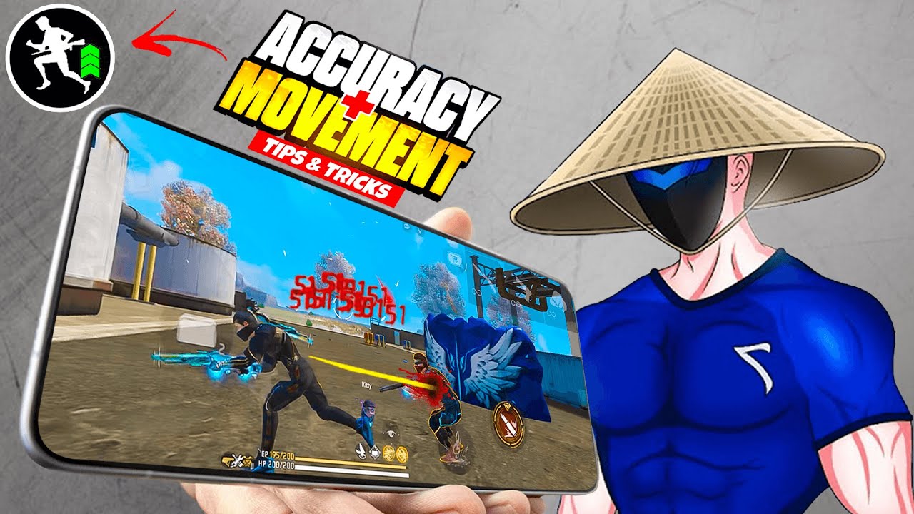 How To Increase FREESTYLE MOVEMENT SPEED + ACCURACY🎯 In FREE FIRE 🔥PRO TIPS AND TRICKS | 4FLAG GAMER
