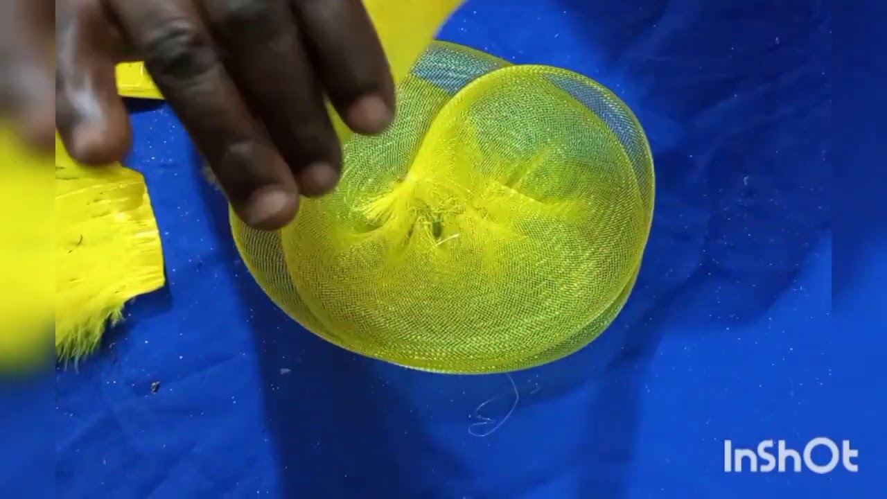 How to design fascinator with crinoline (step 2 for beginners)
