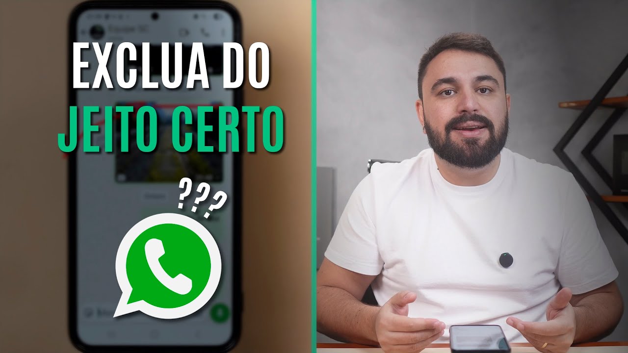 QUAL A DIFERENÇA ENTRE LIMPAR E APAGAR CONVERSAS NO WHATSAPP?