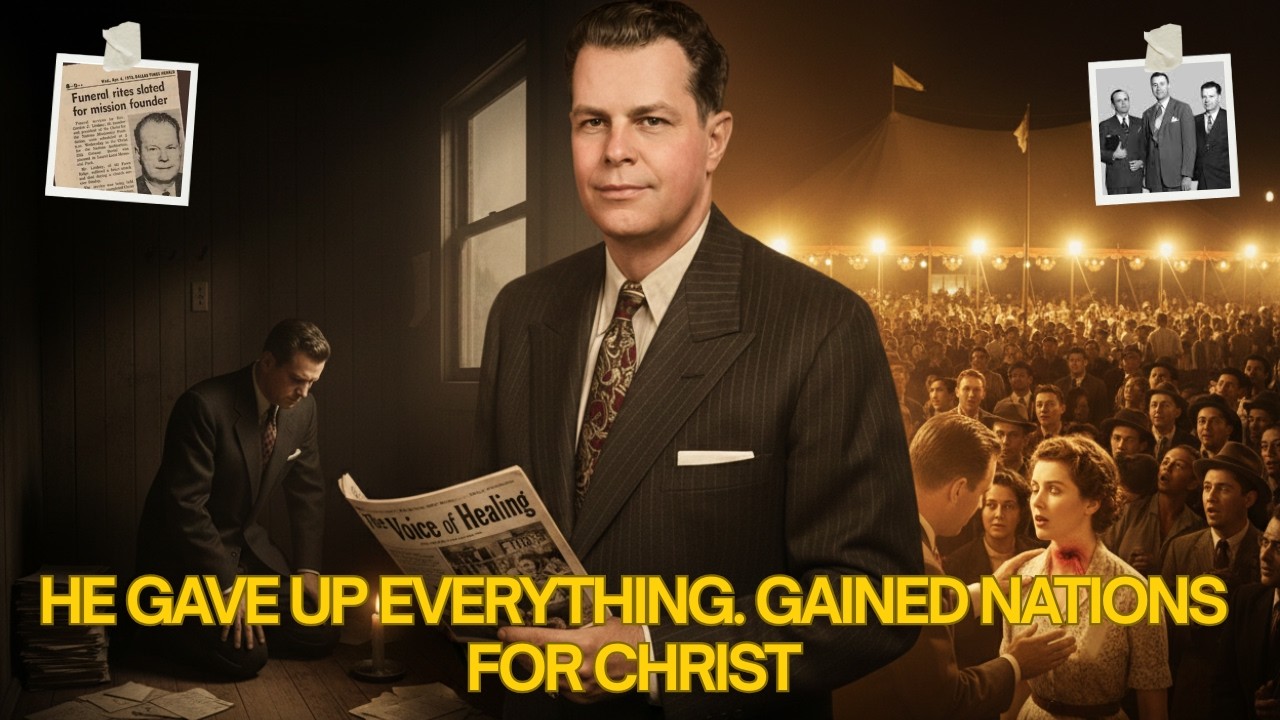 Gordon Lindsay: The Pastor Who Stepped Into Shadows and Started History's Greatest Revival