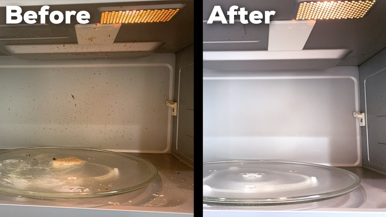 clean microwave hack | How to clean your Microwave with Lemon | how to clean microwave-clean with me