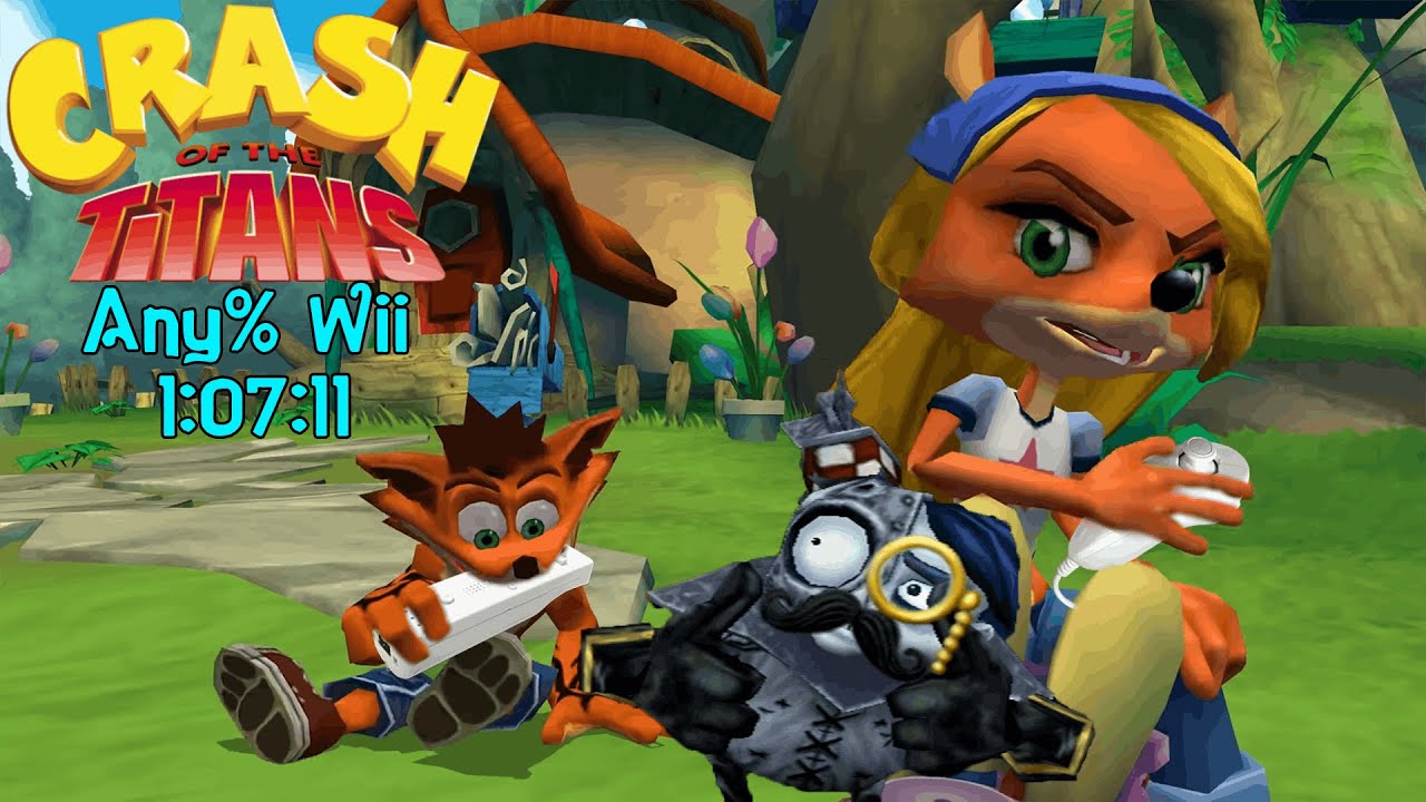 (WR) Crash of the Titans Speedrun Any% Wii Console 1:07:11