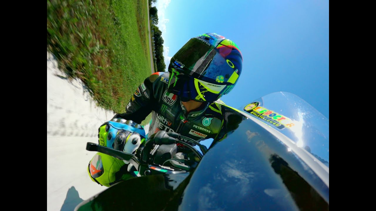 Training in circuito di pomposa with the #vr46ridersacademy