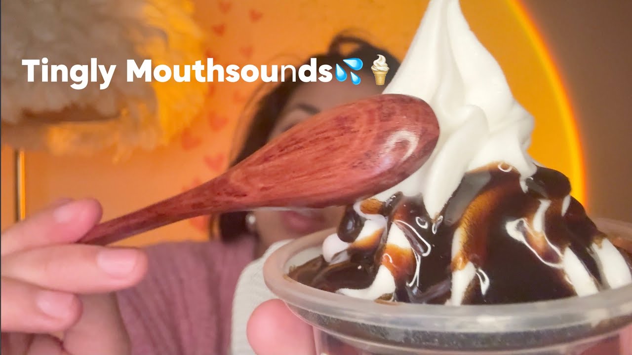 Ice Cream Mouthsounds For The Best Tingles 🍦💦