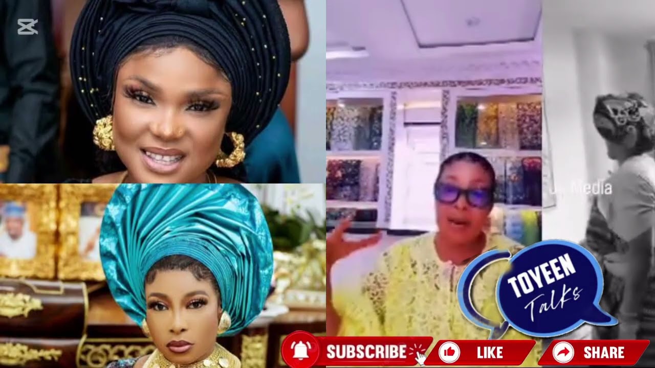 ALAHJA LIZZY ANJORIN NIPE ACTRESS IYABO OJO LOSE OKU FA TI WON FI LE AWON KURO NI ABUJA.SE LOOTO NI?