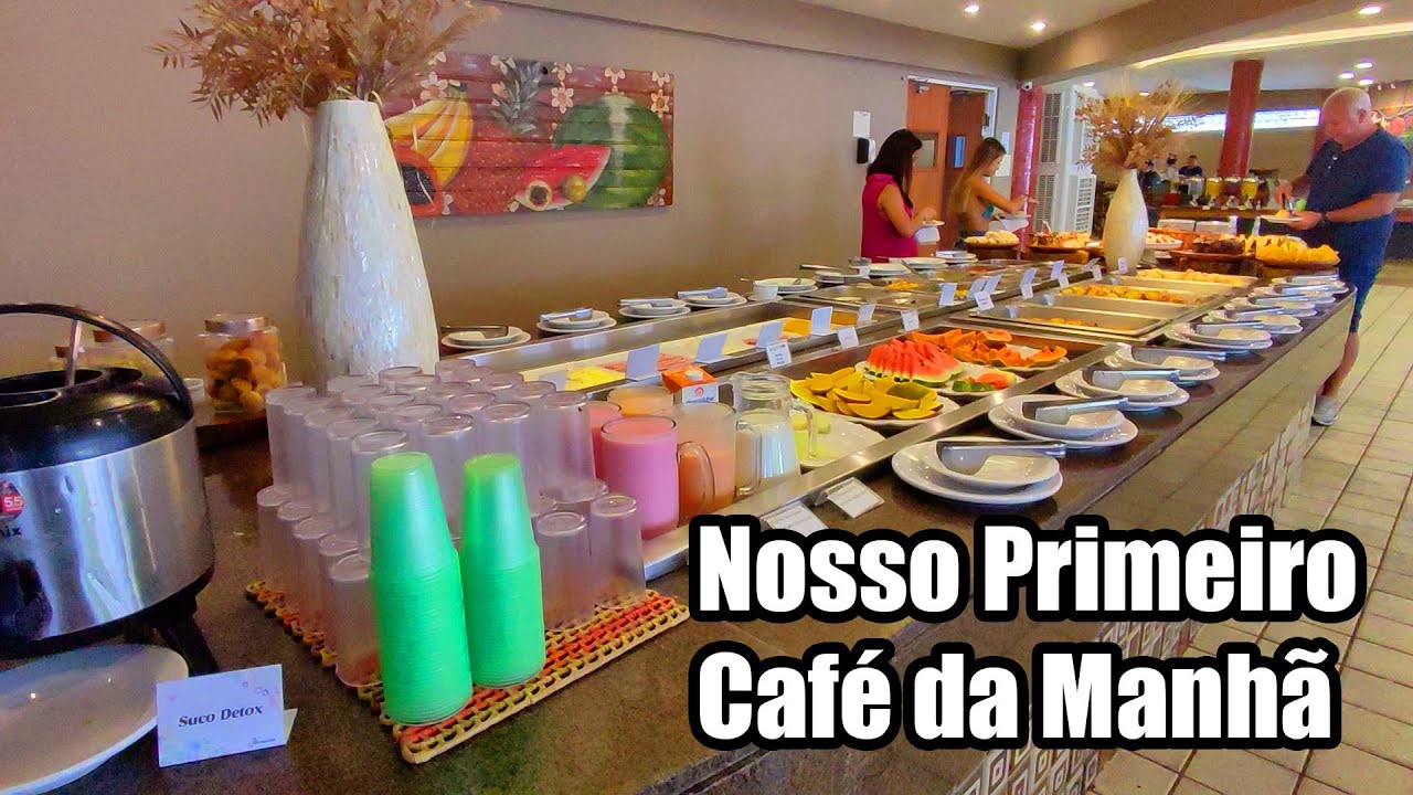 ✈️Resort ARCOBALENO Primeiro Café da Manhã ✈️   Viagem Porto ✈️Seguro