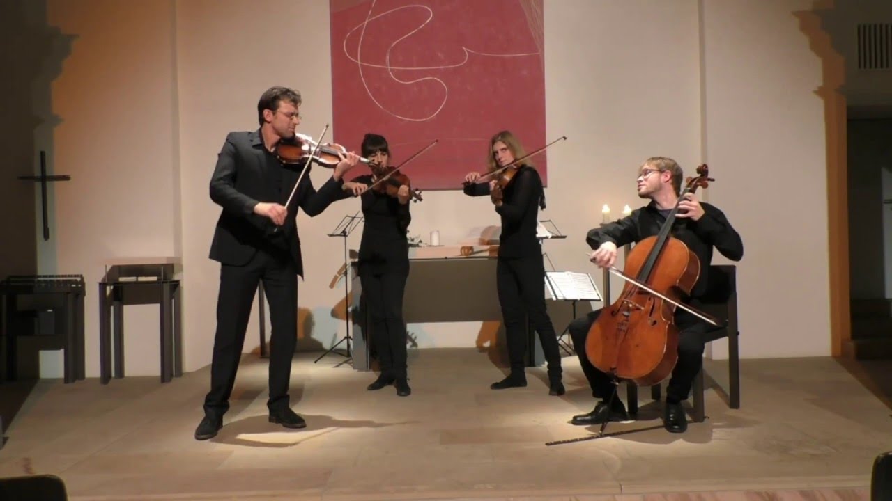Orbis Quartett - Beethoven op. 18 Nr. 1 Allegro con brio