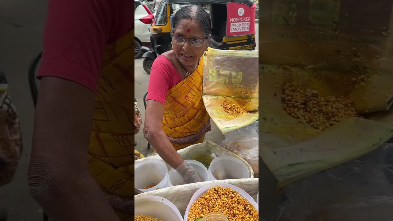 70 साल की अम्मा Banati Hai स्वादिष्ट भेल पूरी | Indian street food | Pune