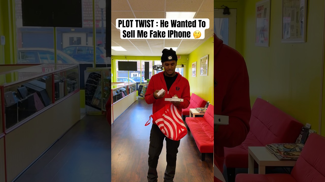 He Wanted to Sell Me a FAKE IPhone 16 Pro Max 😱 #shorts #apple #iphone #moneytalkswireless