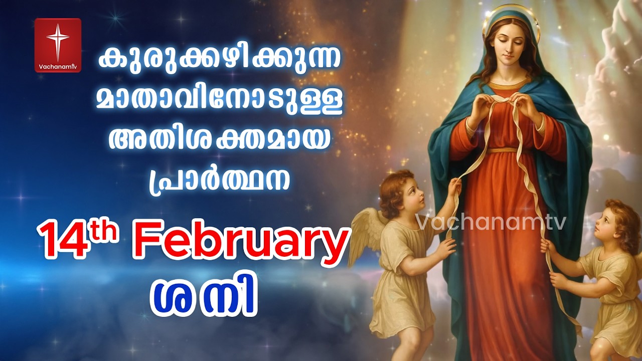 14th February Day 14 കുരുക്കഴിക്കുന്ന മാതാവിന്റെ അതിശക്തമായ പ്രാർത്ഥന 33 തവണ 33 ദിവസം ചൊല്ലുക #live