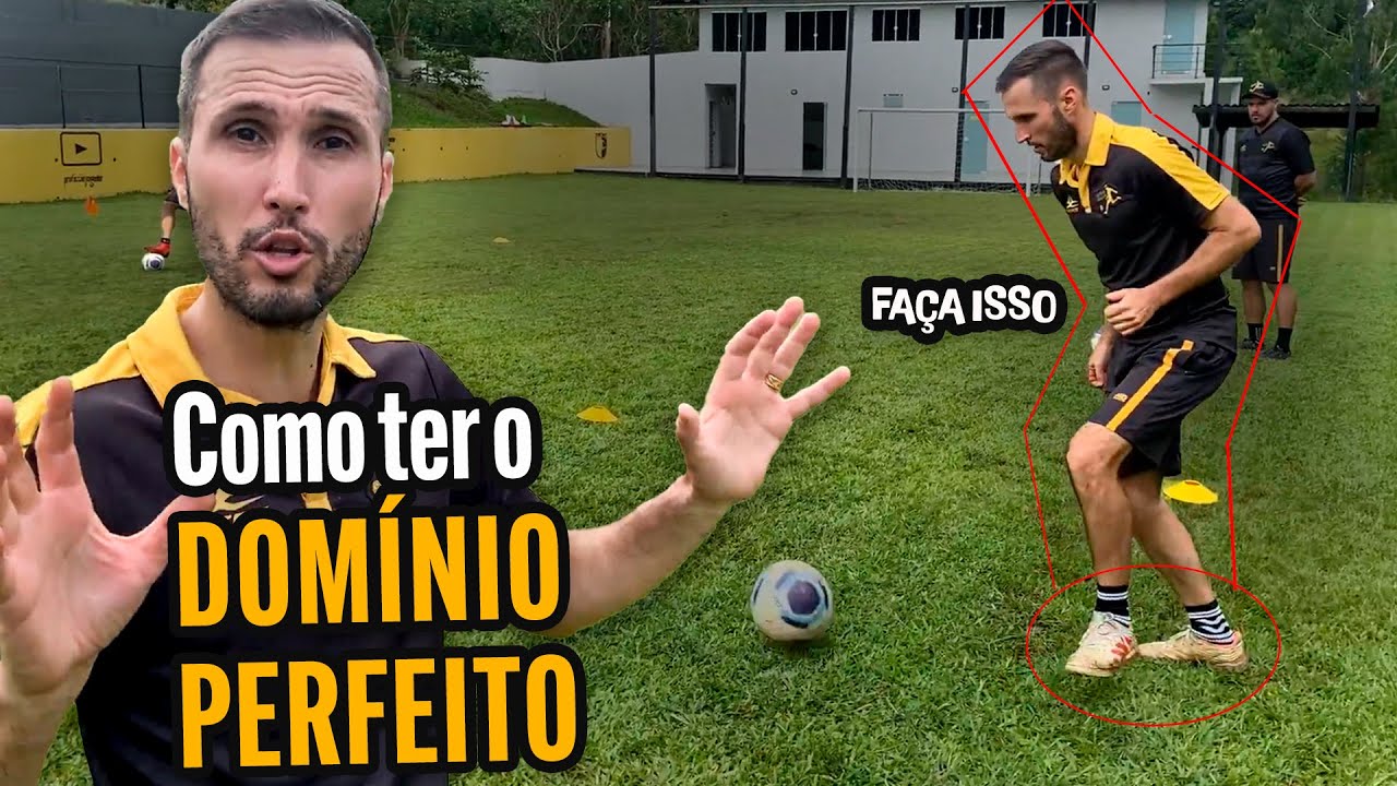 COMO MELHORAR SEU DOMÍNIO DE BOLA E SEU PASSE EM UM EXERCÍCIO!