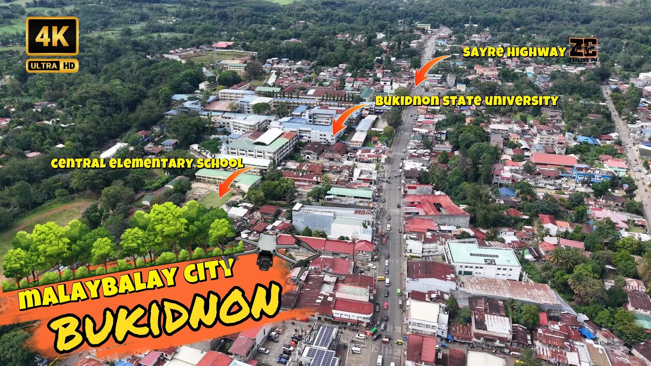 Malaybalay City, Bukidnon | Drone Shots | ZC Explore PH