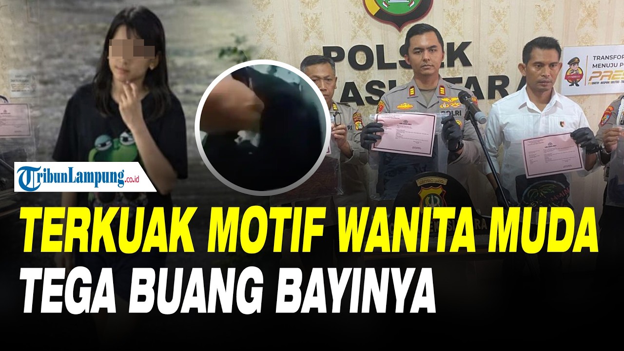 Terkuak Motif Wanita Muda Tega Buang Bayi Baru Dilahirkannya