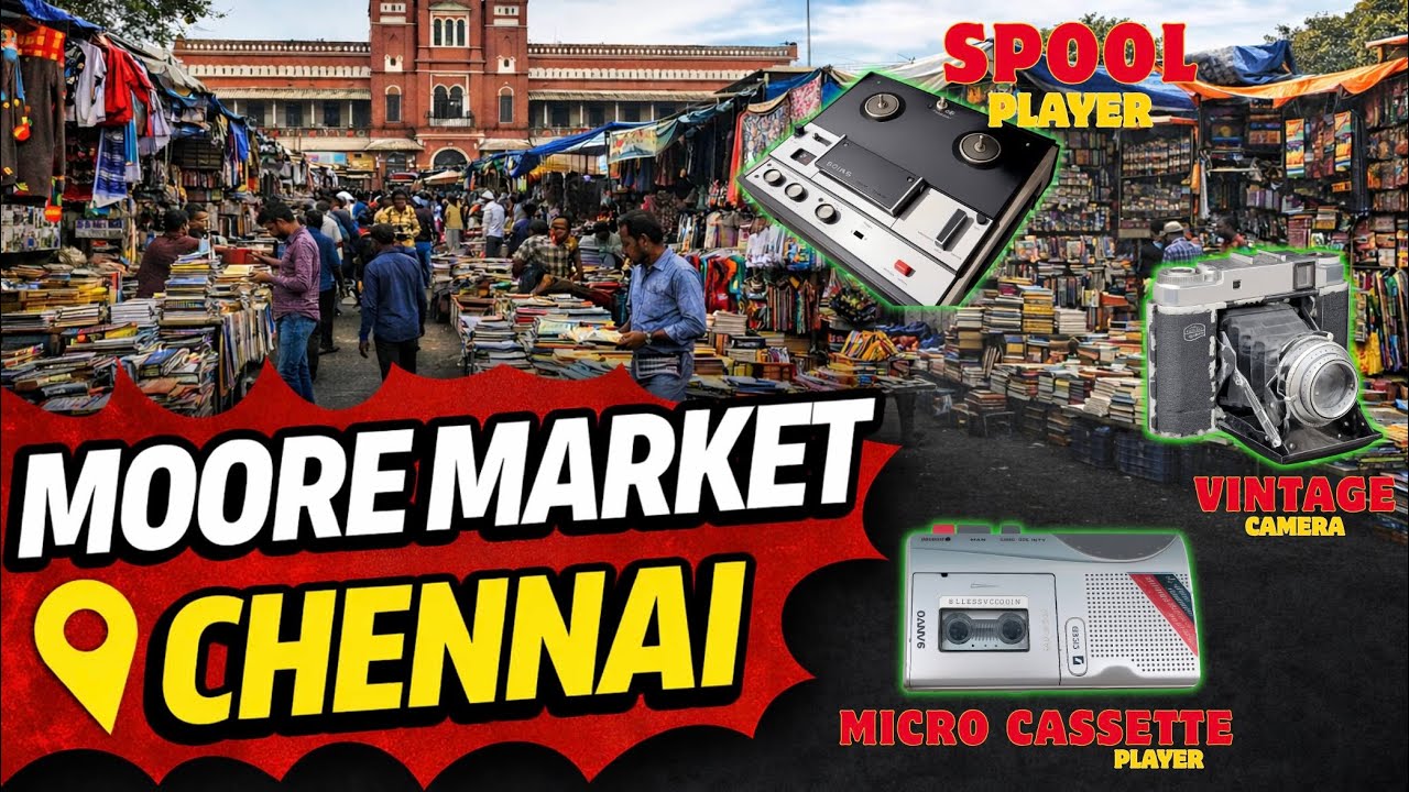 📍மூர் மார்க்கெட் போலாமா  🎇 | Moore Market vlog 🔥16-Dec-2025 #chennai #chennaicentral #100years