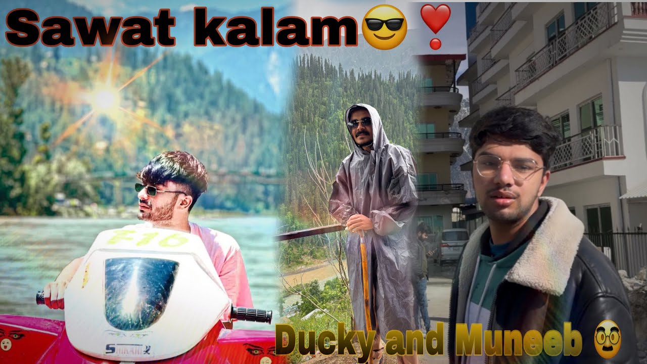 Ducky brother muneeb 😎🥺|| Going to sawat 😍||zain ne buhat khach mari 🤣😂|| Islamabad sawat||