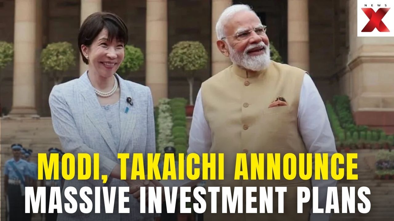 PM Modi, Japan PM Takaichi Unveil ₹2 Trillion Yen Investment Push In Delhi