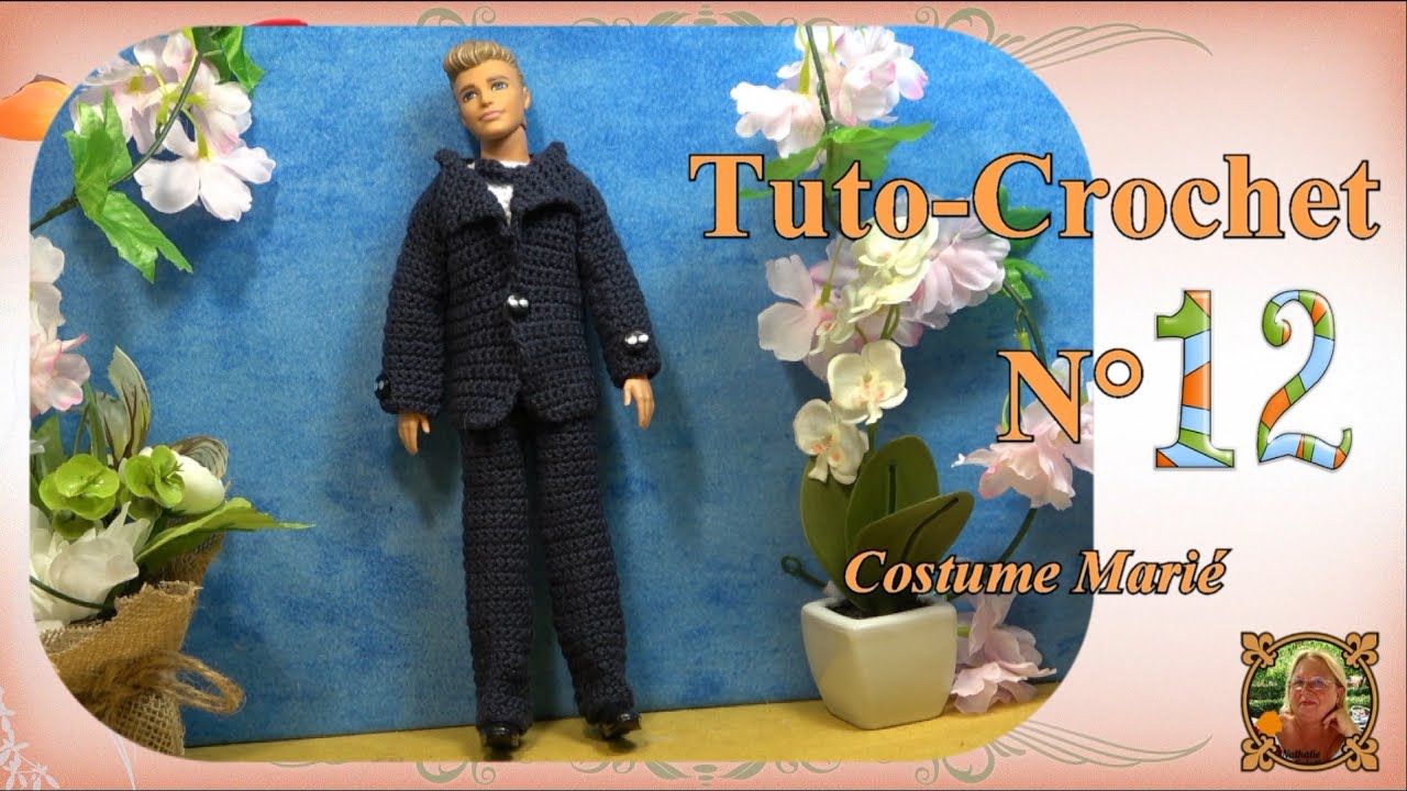 🧒 Tuto Crochet Ken N°12 | 🤵 Ken en Costume de Marié