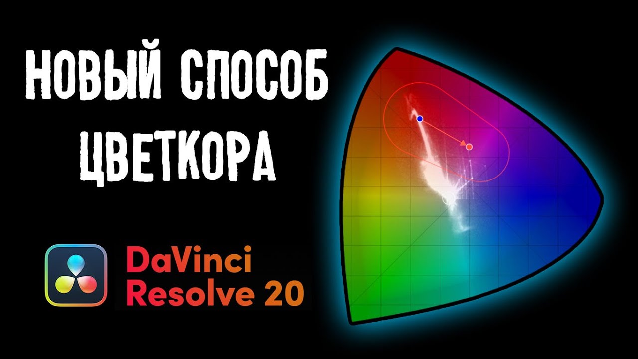 Цветокоррекция больше не будет прежней! Color Warper в Davinci Resolve 20