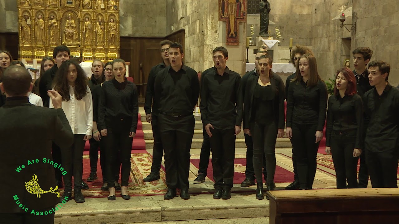 Zbor SGŠ Ivana Matetića Ronjgova, Pula - Kyrie eleison, hrv Božićna popijevka