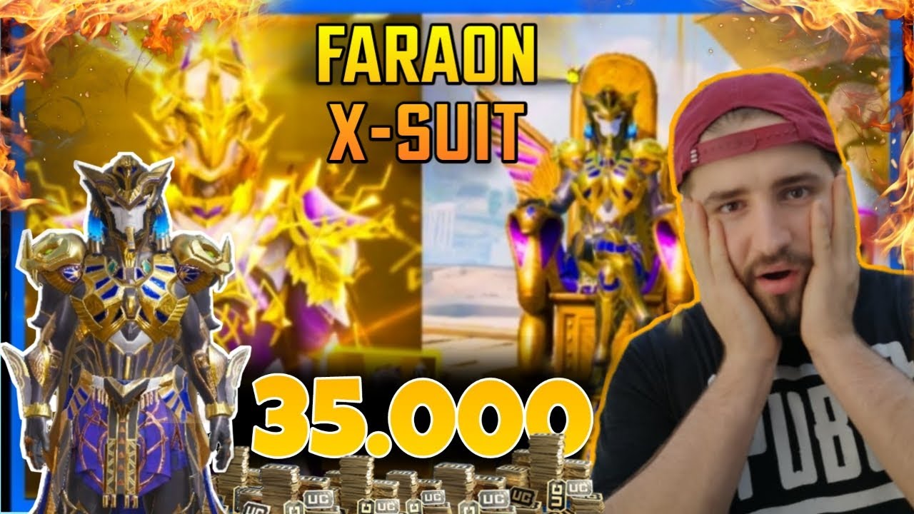 OTVARAM 35 000 UC ZA FARAON X SUIT !
