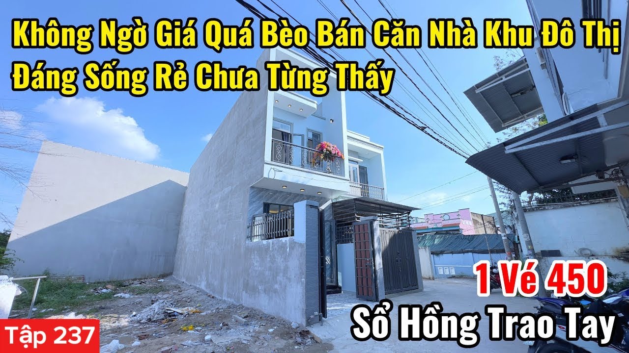 Không Ngờ Giá Quá Bèo Nhà Khu Đô Thị Đáng Sống Bán Rẻ Chưa Từng Thấy | Minh Vương Nhà Bình Chánh