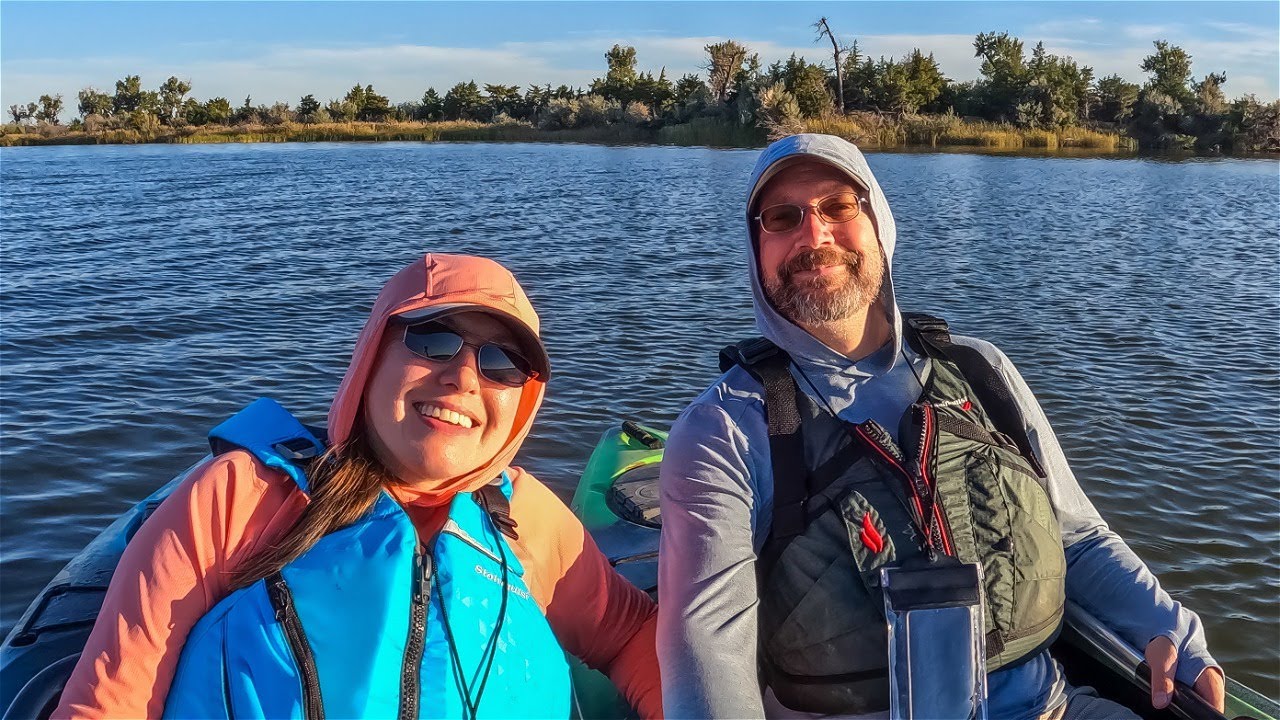 Kayaking The Missouri! Farm Island! Come Along With Us!