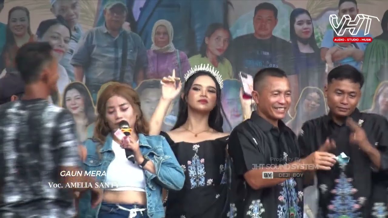 GAUN MERAH - AMELIA SANTY ‼️REMIX MASAKINI‼️ THE WEDDING ALDO & CITRA DESA TIMPAH
