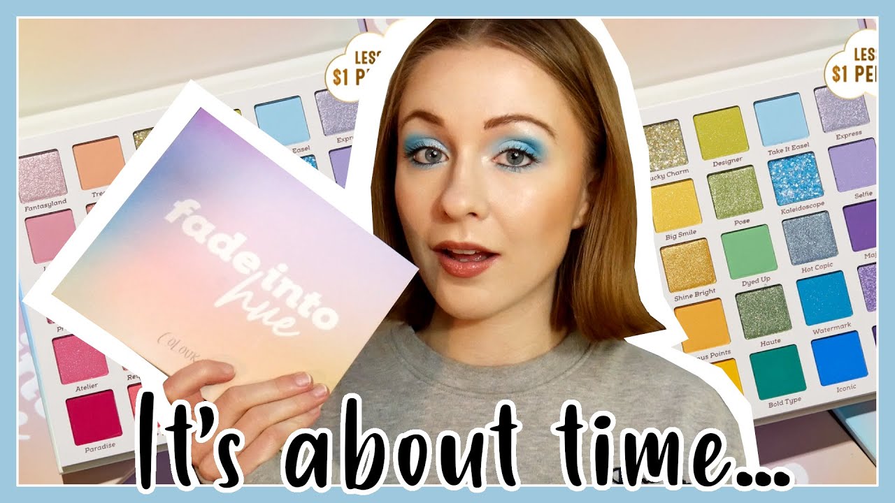 Обзор палетки ColourPop Fade Into Hue и 3 образа для ношения