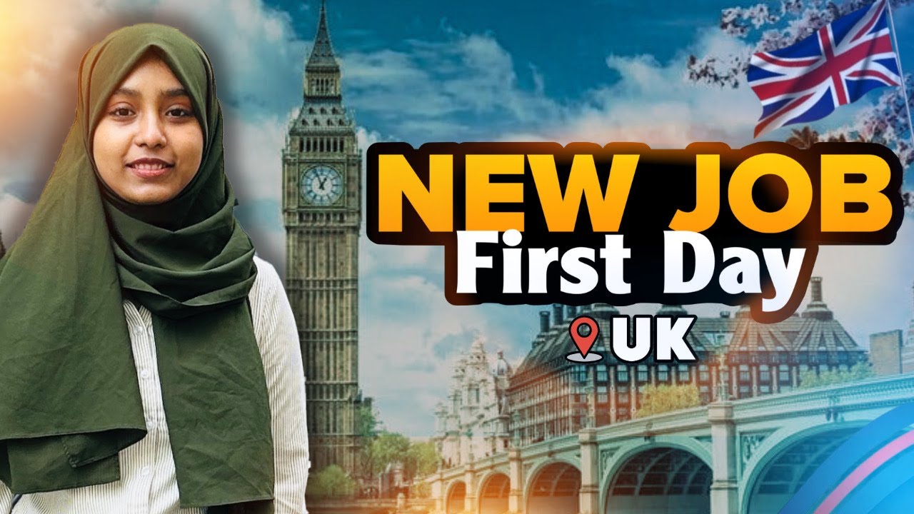 Got new job in London | First day at my new Job in UK 🇬🇧 | என் புது வேலையில் முதல் நாள் #tamilvlog