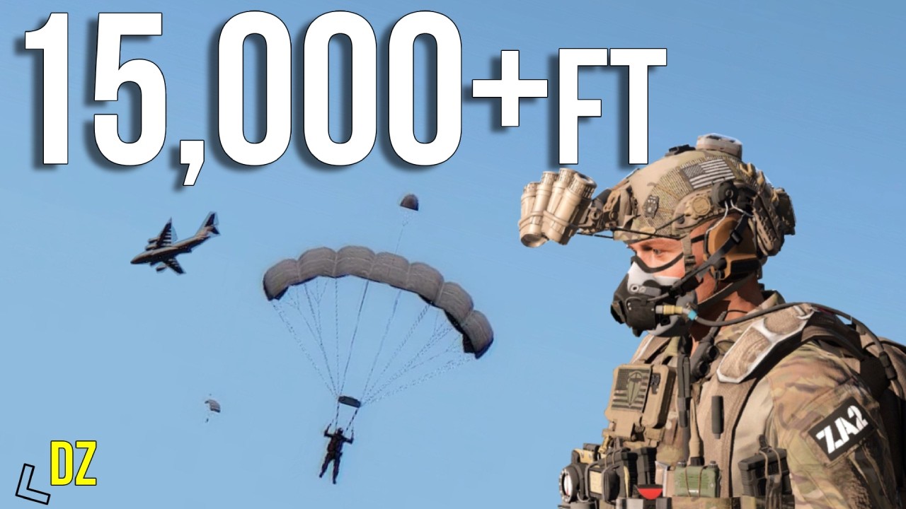 Прыжки HAHO сложнее, чем вы думаете | Arma 3