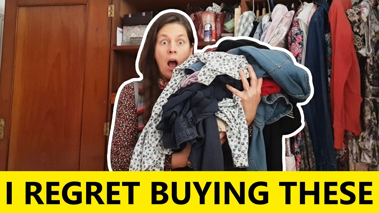 Everything I'm Decluttering After 1 Year of Wearing Them (Brutally Honest)