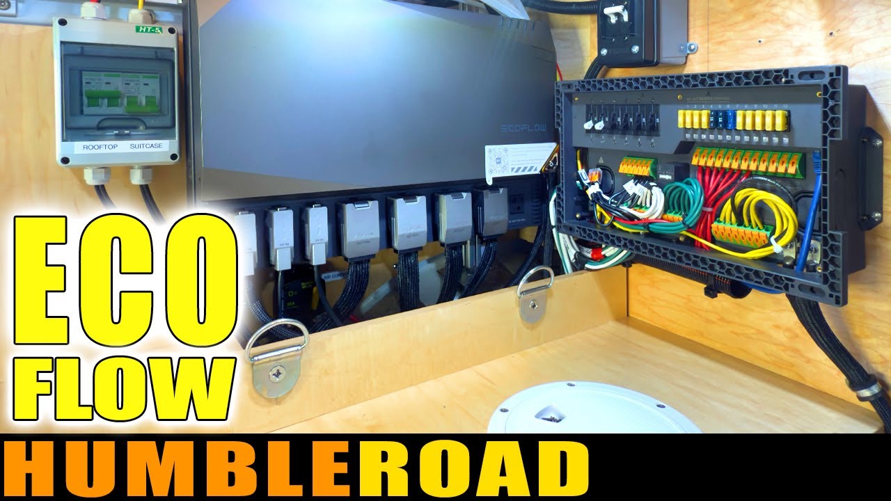HOW DID IT GO? BUILDER EXPLAINS THE ECOFLOW POWER KIT.  FIRST INSTALL IN A CAMPER VAN