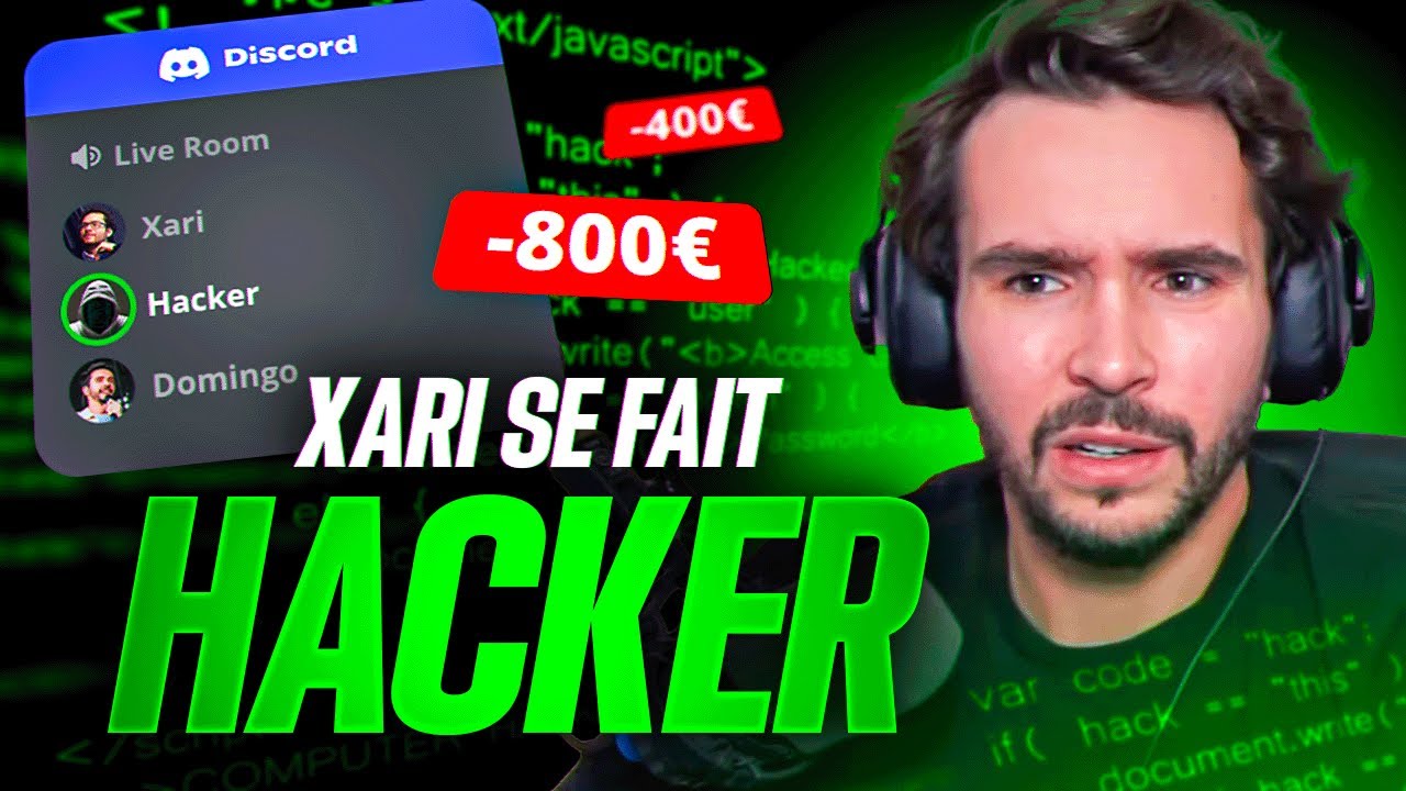 Xari se fait hack et les pirates viennent me parler sur Discord : c'est LUNAIRE !