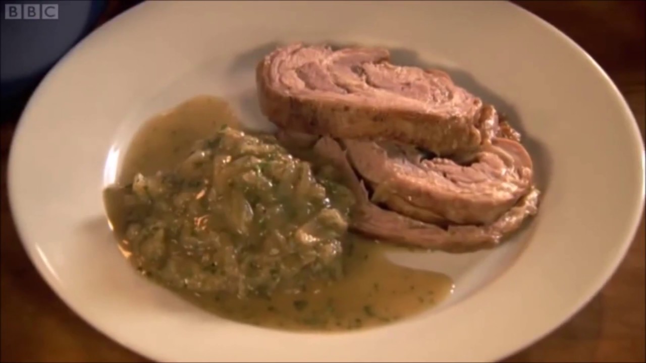Simon Hopkinson - Breast of Lamb with Baked Onions