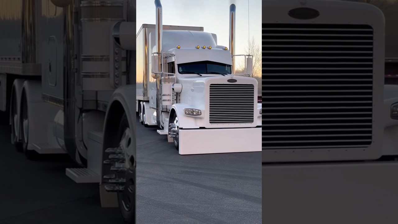 The Cleanest All-White Semi on the Planet